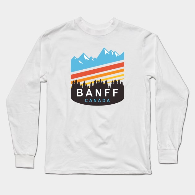 Banff Canada Long Sleeve T-Shirt by Eureka Shirts